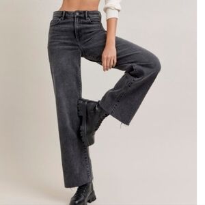 Levis Dad Jean Gray Black Women's Jeans Size 24